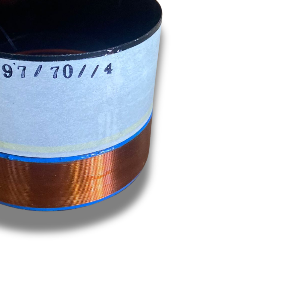 Bobina Reforçada de Racha Kapton 97X70 4 e 8 Ohms - 80/32, Eros Hammer 5.2, 7K, 7.2 ou Similares