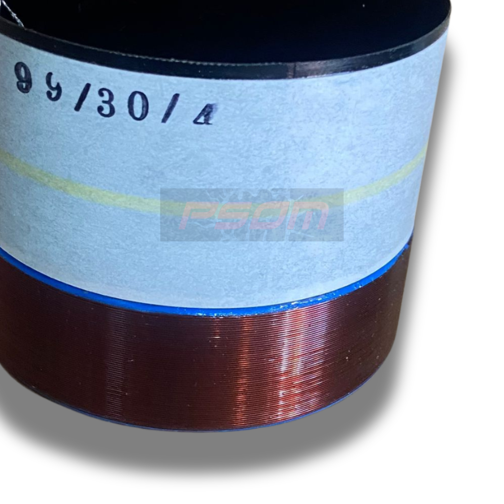 Bobina Reforçada de Racha Kapton 99X30 4 e 8 Ohms - Magnum Rex 1000 ou Similares