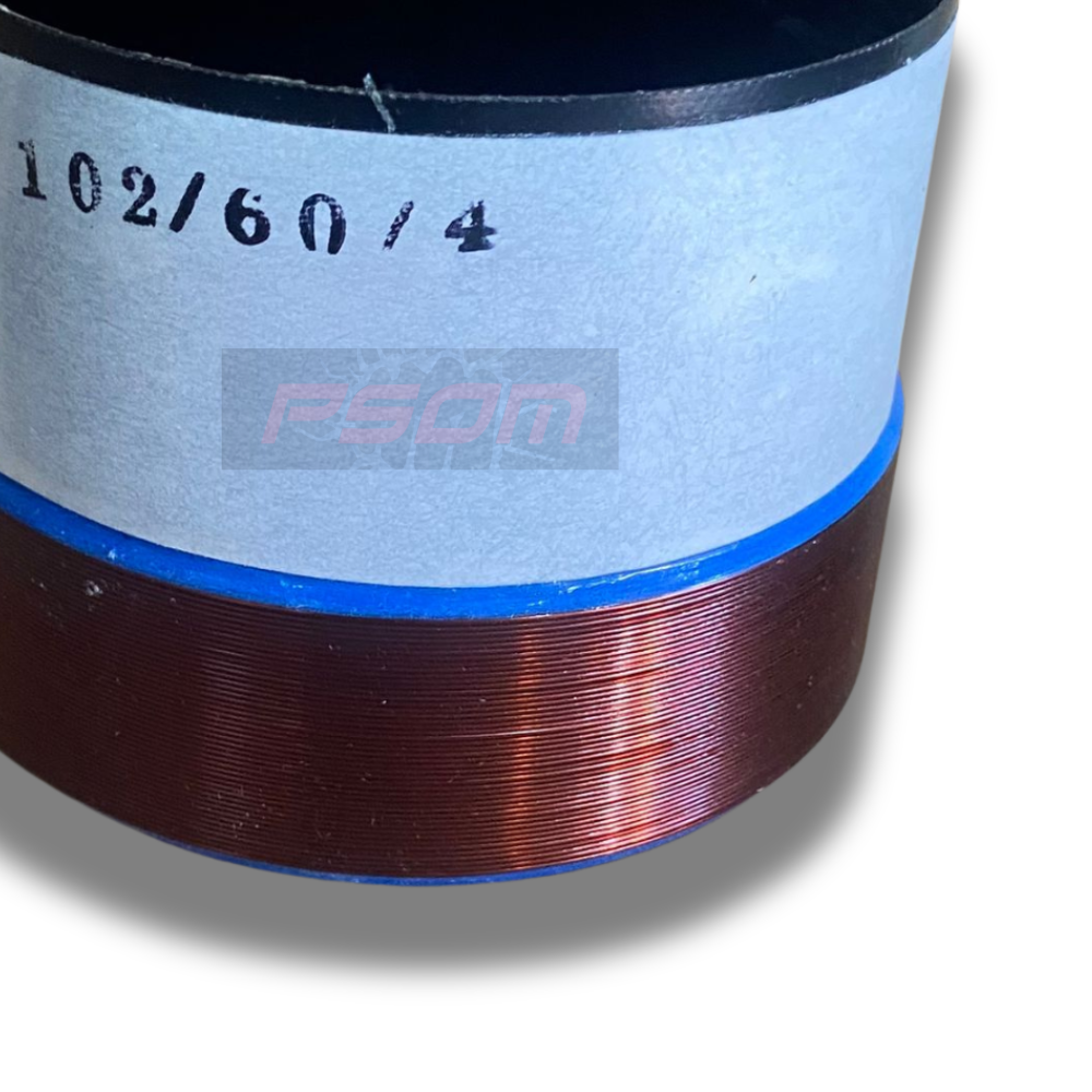 Bobina Reforçada de Racha Kapton 102X60 ED 4 e 8 Ohms - Eros Target 4.5 ou Similares