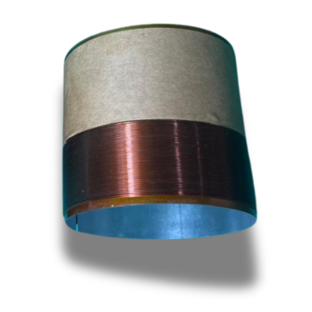 Bobina de Aluminio 63X50 Comum - 4 e 8 Ohms