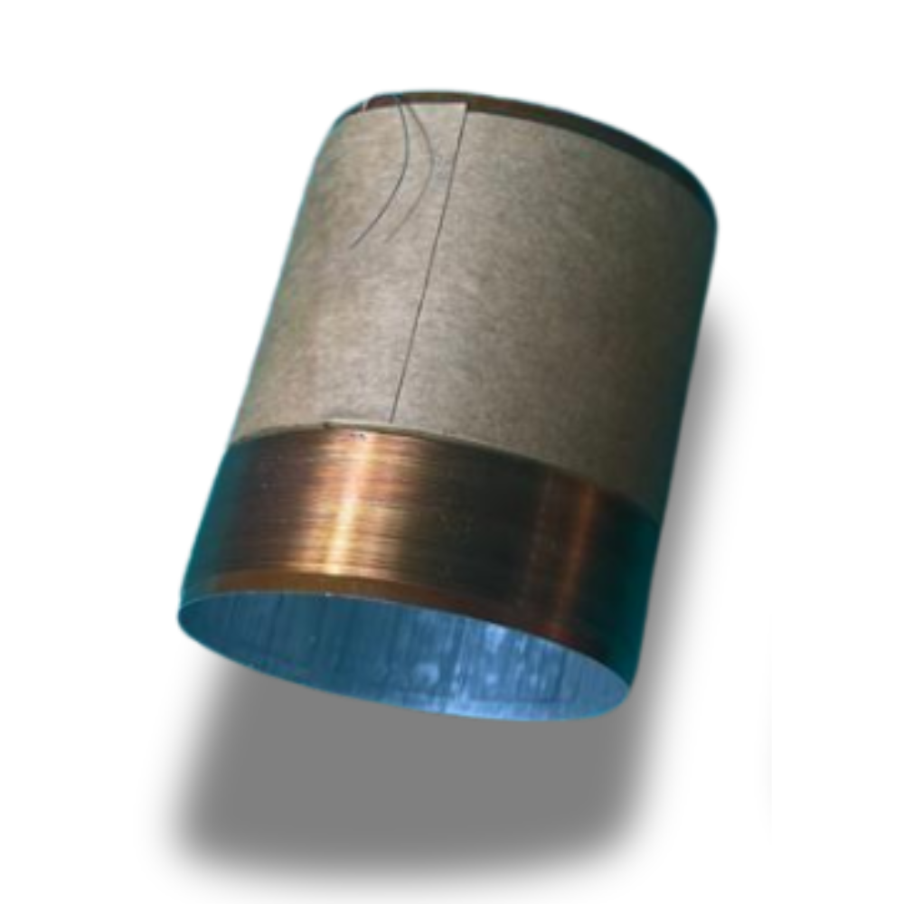Bobina de Aluminio 50X50 Comum - 4 Ohms - 8 Ohms