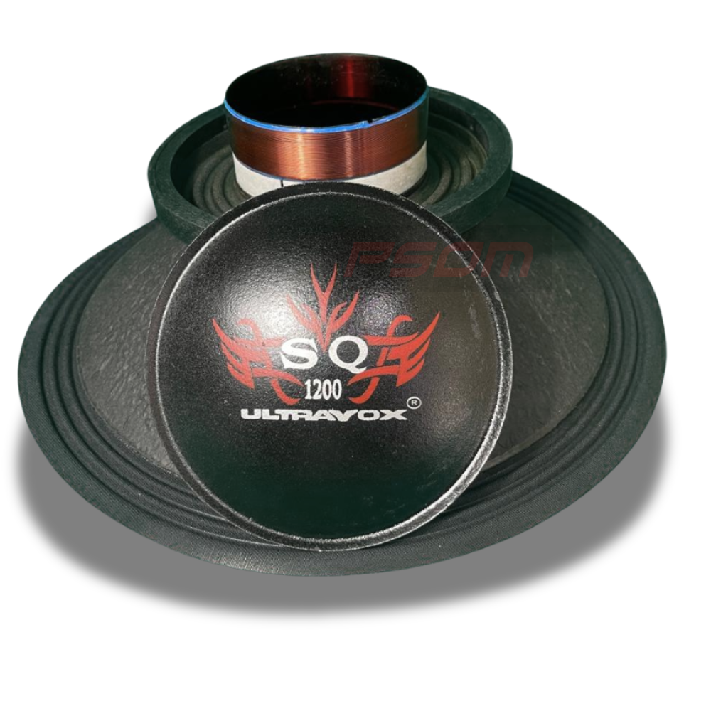 Kit Reparo Montado Para Alto-Falante 15" Ultravox SQ 1200 – 4 Ohms - 8 Ohms