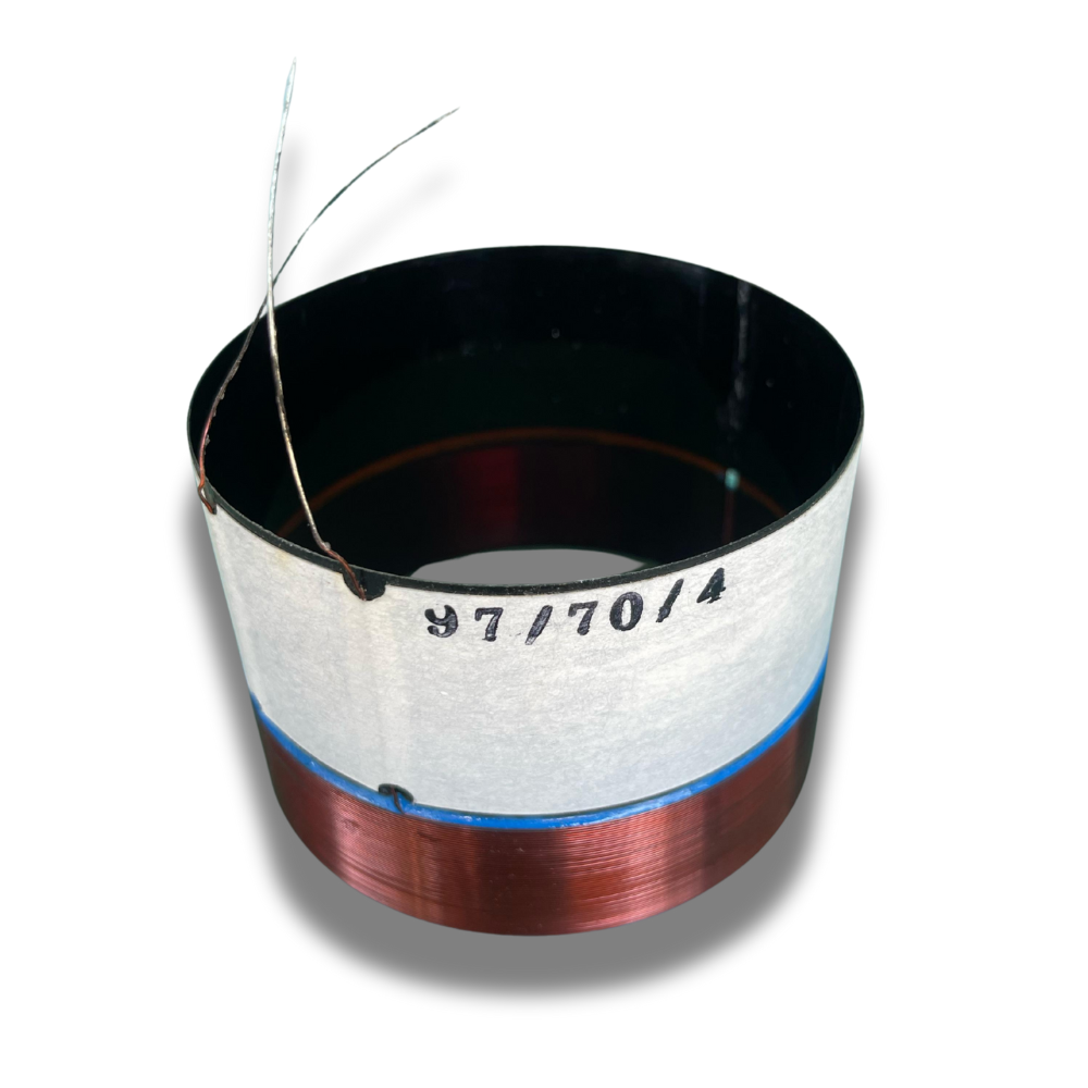 Bobina Reforçada de Racha Kapton 97x70- 4 e 8 Ohms