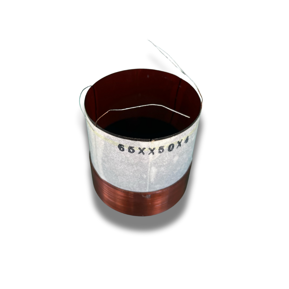 Bobina Reforçada de Racha Kapton 65x50 - 4 e 8 Ohms