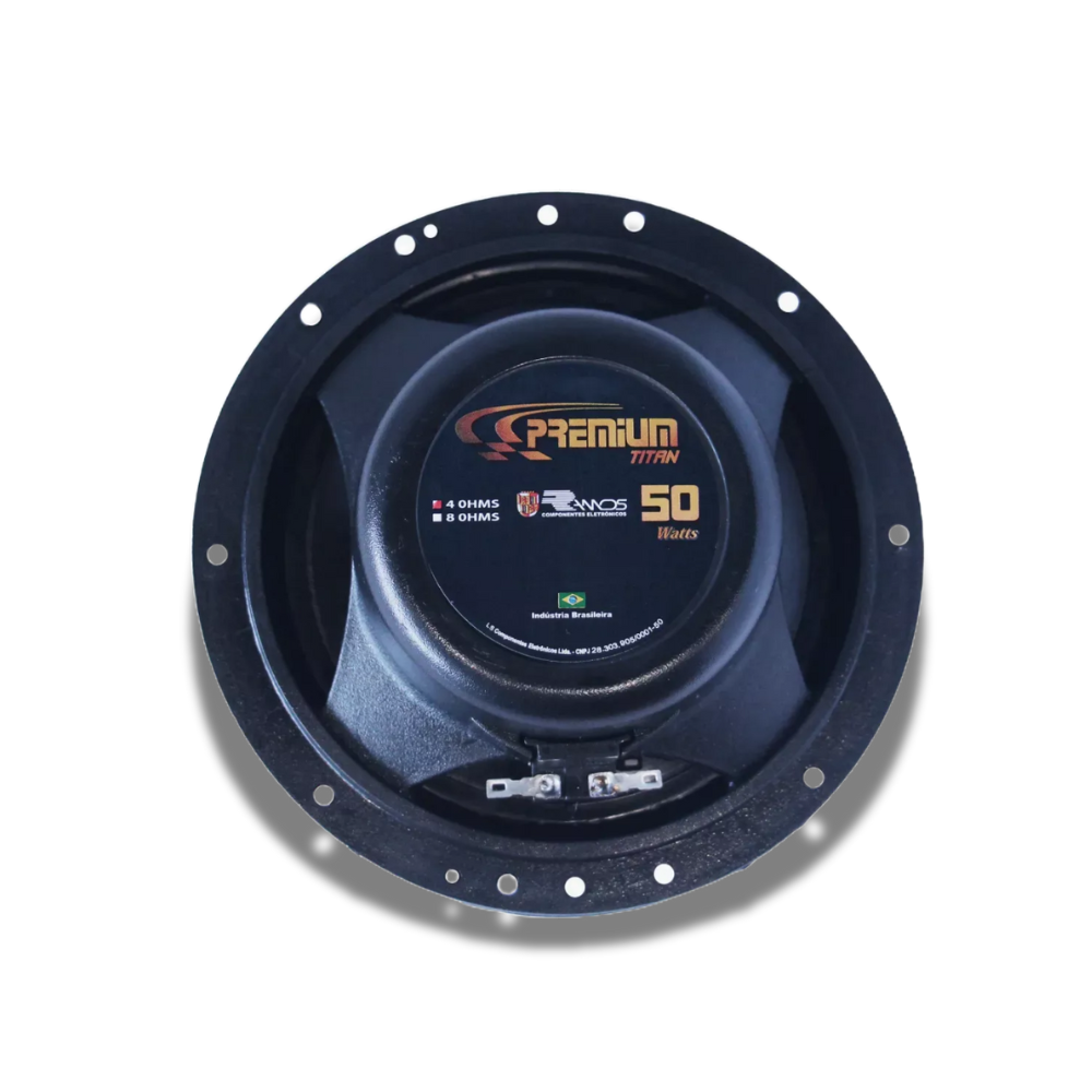 Kit 02 Alto Falante 5 e 6" Polegadas Premium