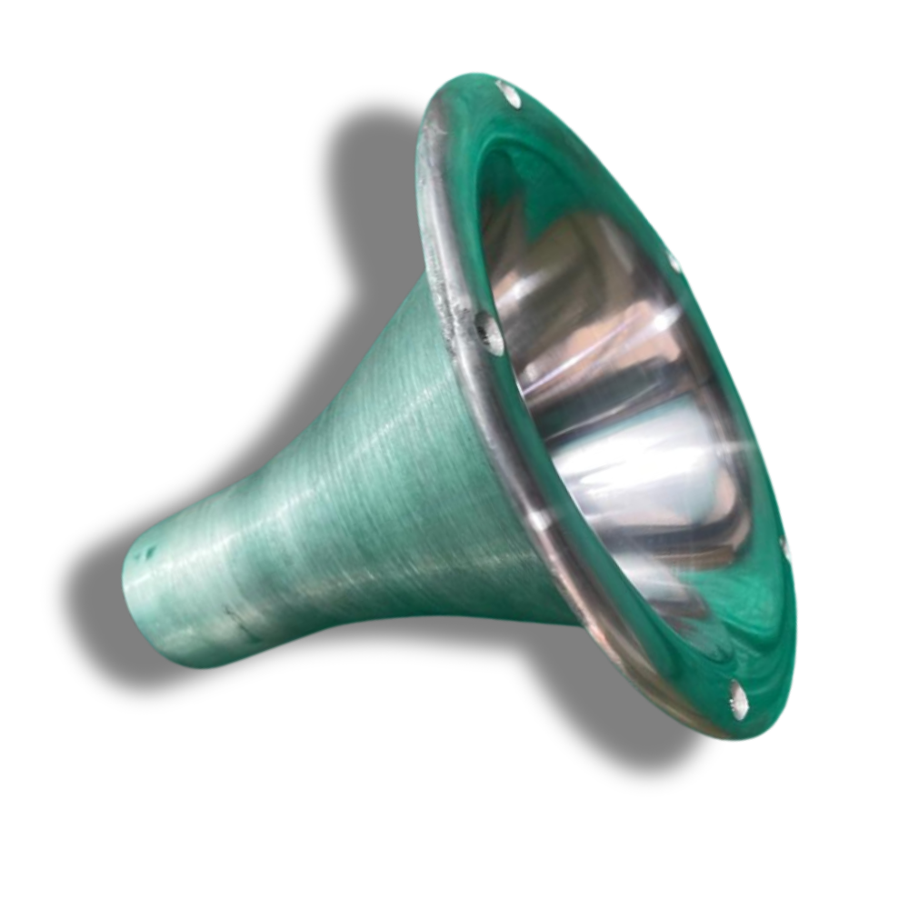 Corneta de Metal - Aluminio grossa (Rosca)