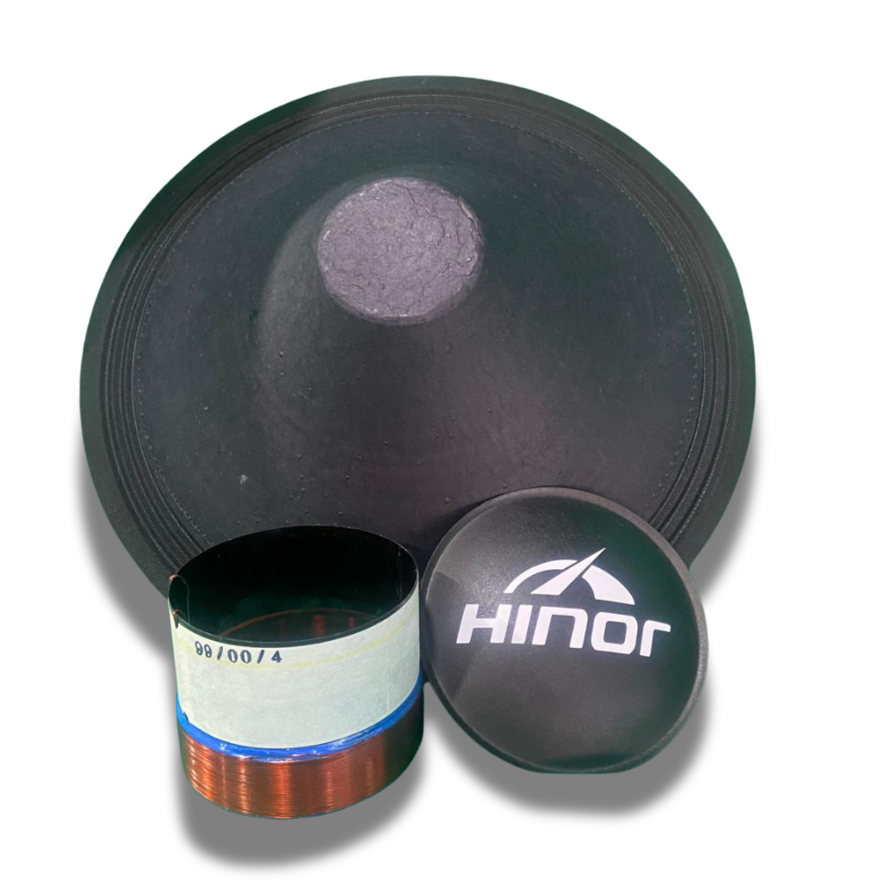 Kit Reparo Desmontado Para Alto-Falante 15" Hinor Batstaka 1100 – 4 Ohms - 8 Ohms