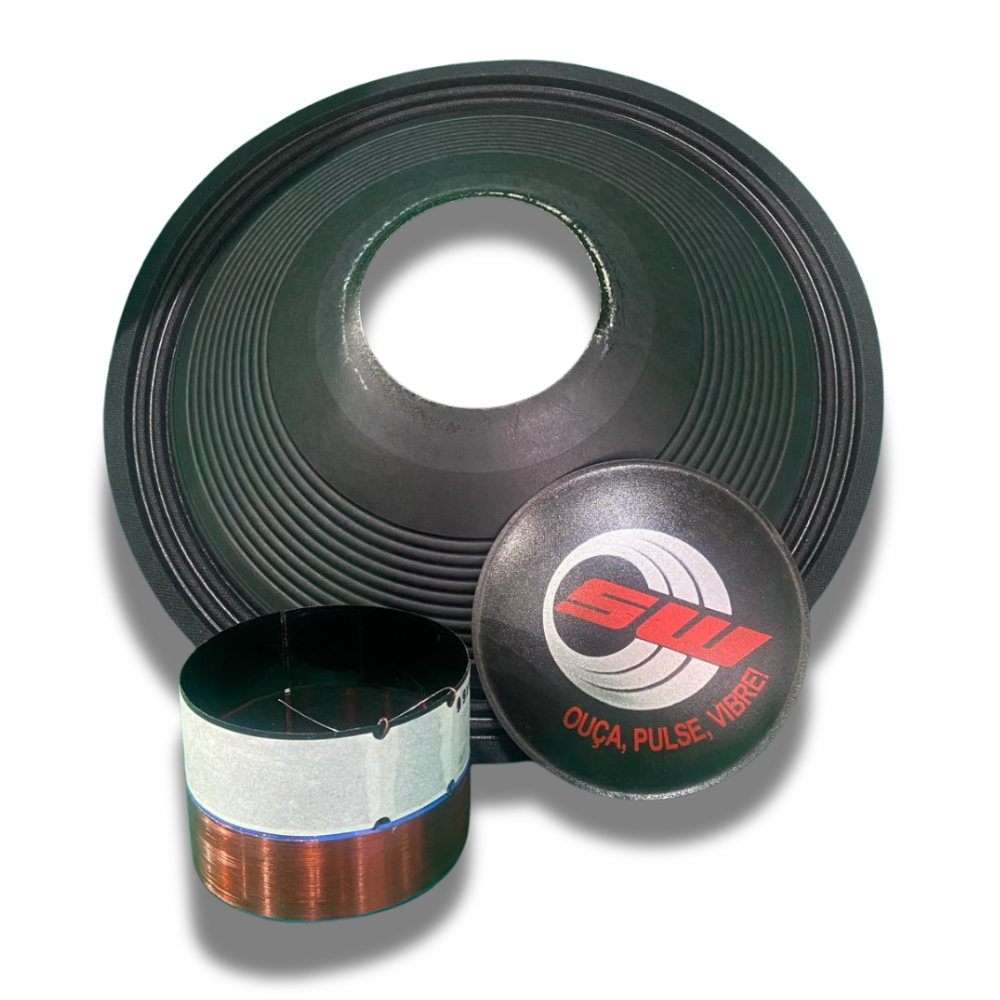 Kit Reparo Desmontado Para Alto-Falante 15" SW 1000 – 4 Ohms - 8 Ohms