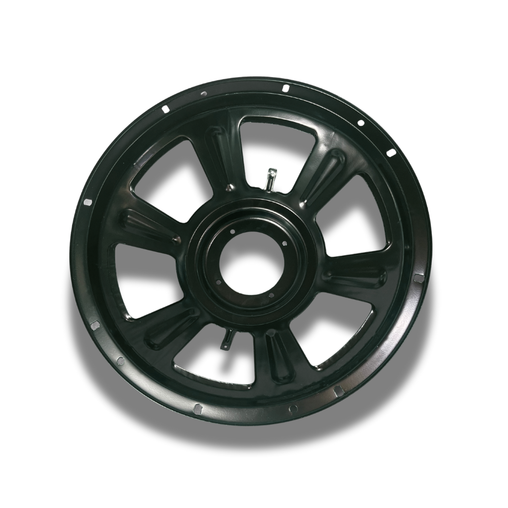 Carcaça Para Alto Falantede 15" de Chapa Furo/Furação 77"