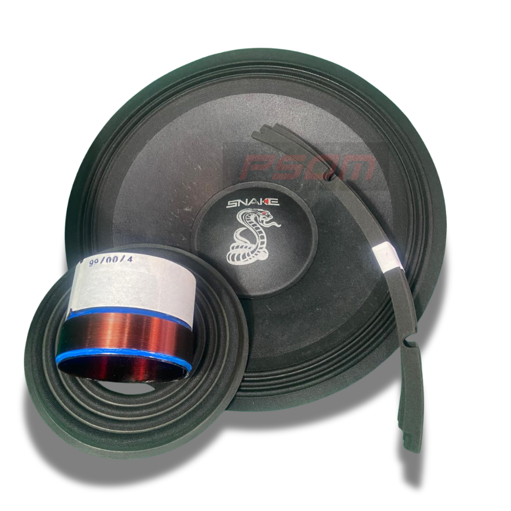 Kit Reparo Desmontado Para Alto-Falante 15" Snake Cobra 4.0/4K – 4 Ohms - 8 Ohms
