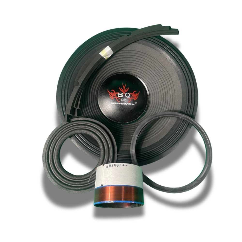 Kit Reparo Desmontado Para Alto-Falante 15" Ultravox SQ 1200 – 4 Ohms - 8 Ohms