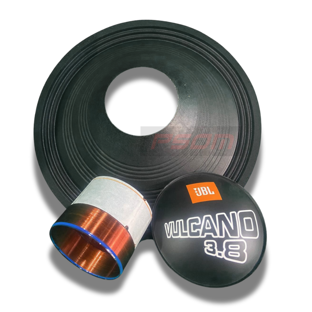 Kit Reparo Desmontado Para Alto-Falante 15" JBL Vulcano 3.8 – 4 Ohms - 8 Ohms