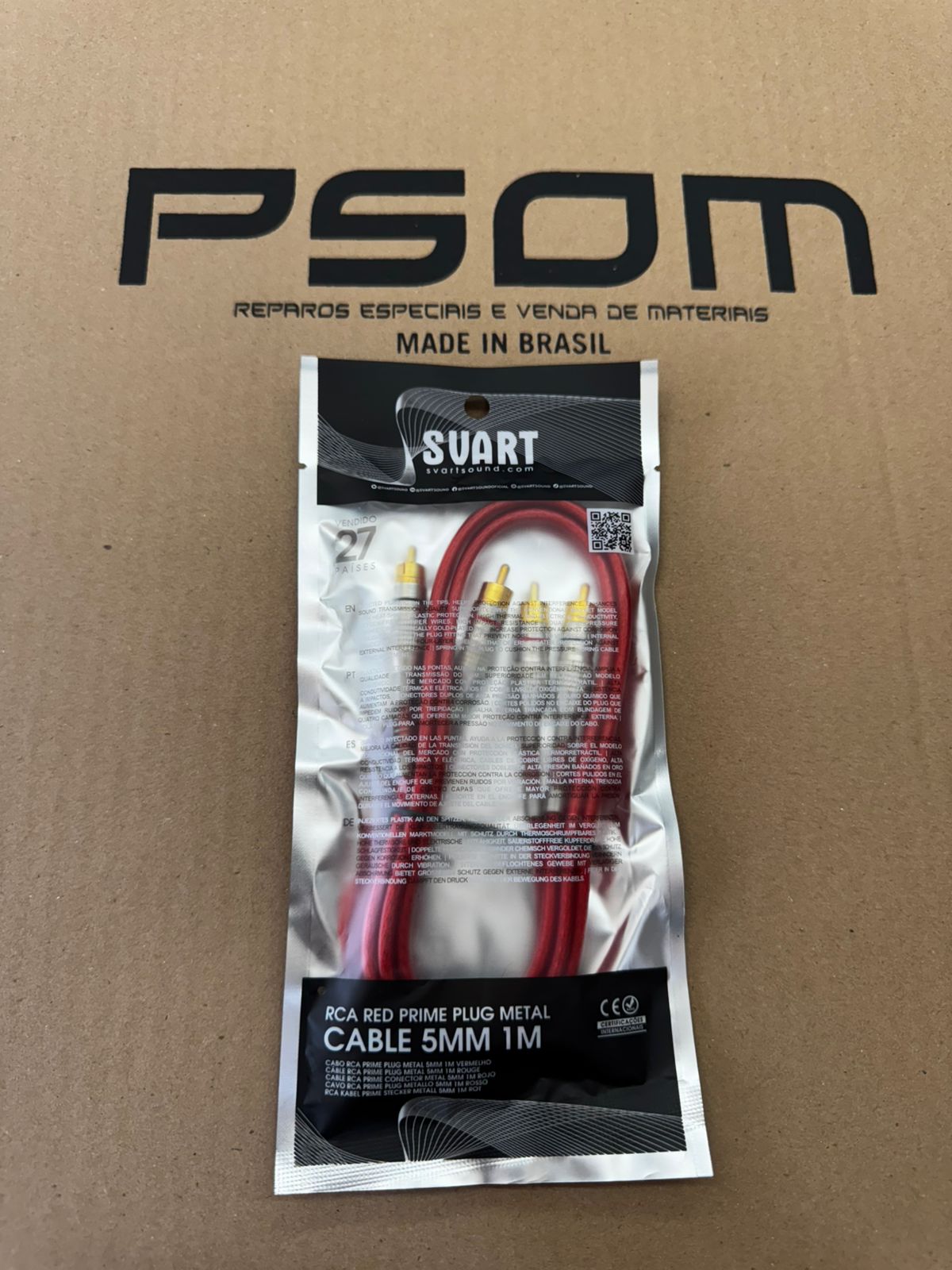 CABO RCA 1M BLINDADO