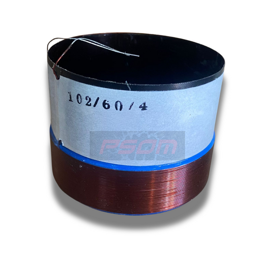 Bobina Reforçada de Racha Kapton 102X60 ED 4 e 8 Ohms - Eros Target 4.5 ou Similares