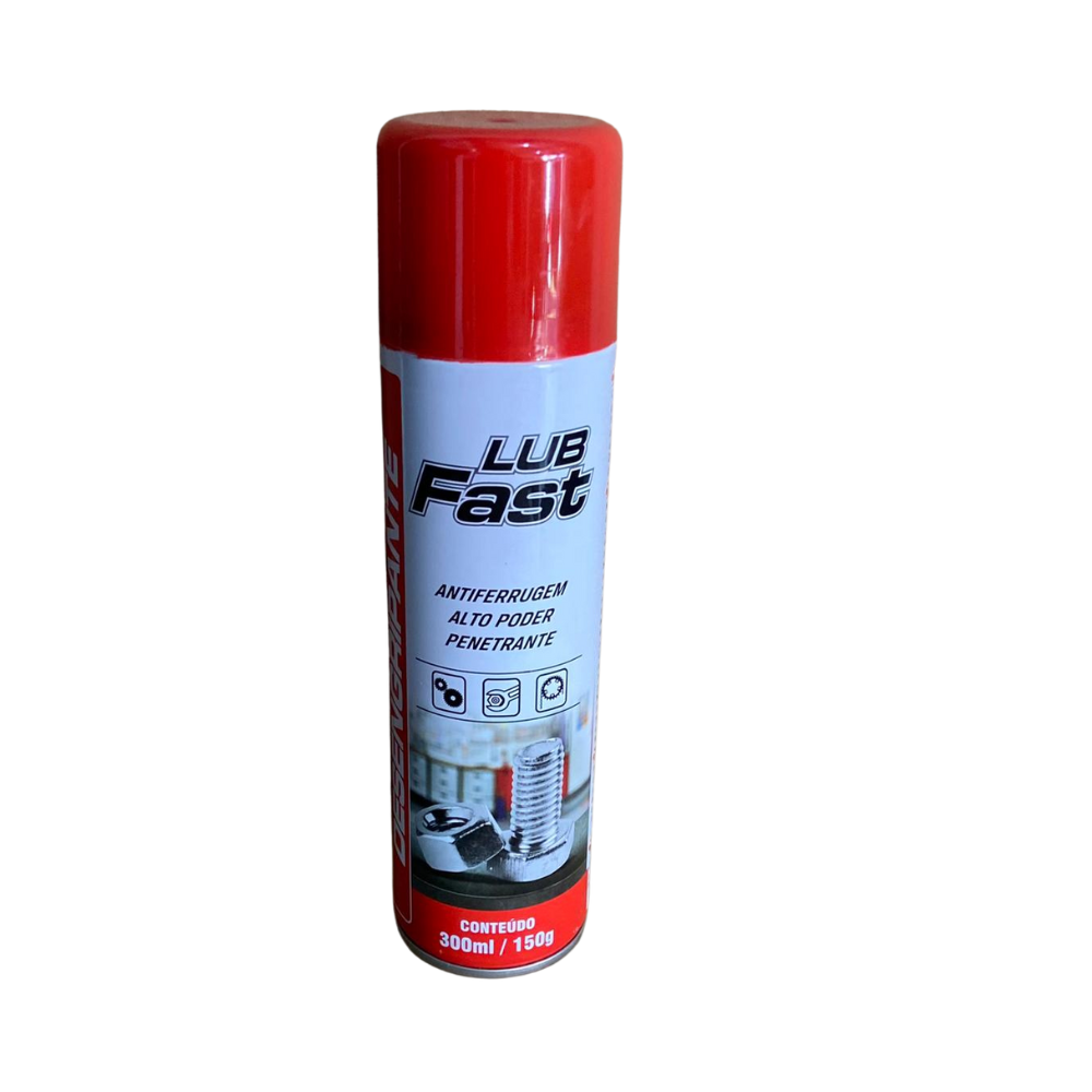 Desengripante Spray Antiferrugem Lubrificante Lub Fast 300 ML