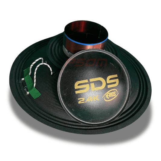 Kit Reparo Montado para Alto Falante 15" Eros E-15 SDS 2.4K - 4 Ohms - 8 Ohms