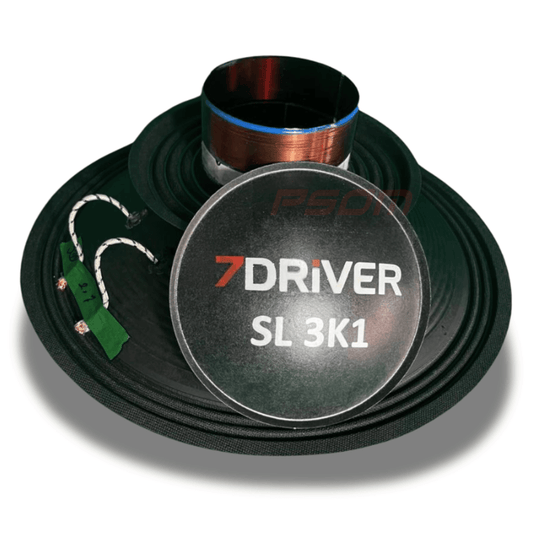 Kit Reparo Montado Para Alto-Falante 15" 7Driver SL3k1 – 4 Ohms - 8 Ohms