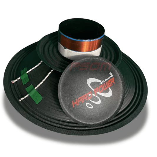 Kit Reparo Montado Para Alto-Falante 15" Hard Power RHP 1450G – 4 Ohms - 8 Ohms