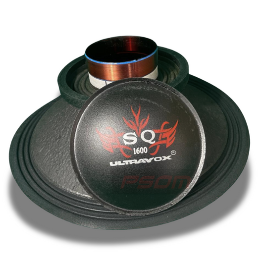 Kit Reparo Montado Para Alto-Falante 15" Ultravox SQ 1600 – 4 Ohms - 8 Ohms
