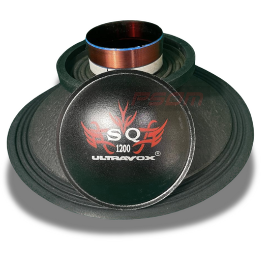 Kit Reparo Montado Para Alto-Falante 15" Ultravox SQ 1200 – 4 Ohms - 8 Ohms