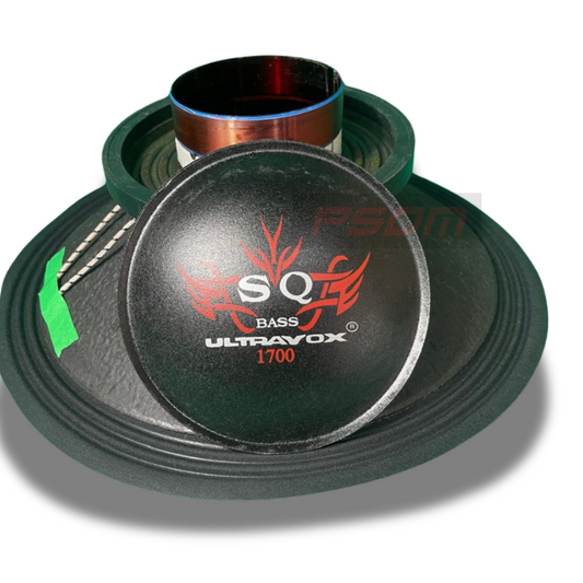 Kit Reparo Montado Para Alto-Falante 15" Ultravox SQ 1700 – 4 Ohms - 8 Ohms