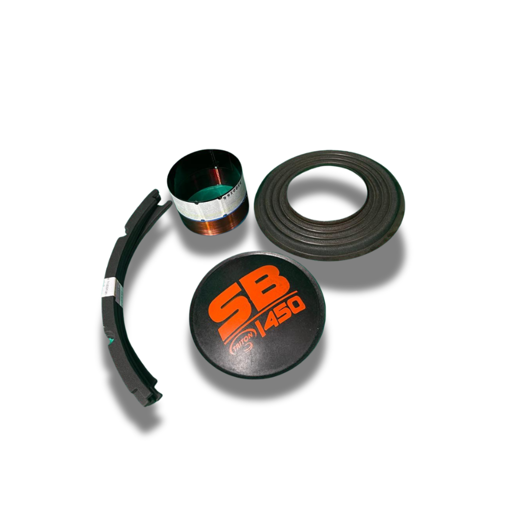 Kit Reparo Desmontado Para Alto-Falante 15" Triton SB1450 – 4 Ohms - 8 Ohms