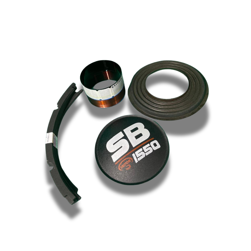 Kit Reparo Desmontado Para Alto-Falante 15" Triton SB1550 – 4 Ohms - 8 Ohms