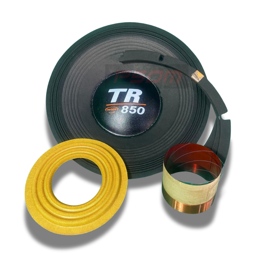 Kit Reparo Desmontado Para Alto-Falante 12" Triton TR 850 – 4 Ohms - 8 Ohms