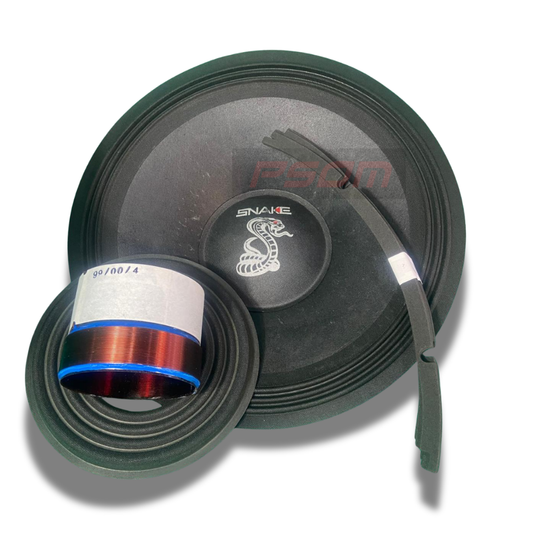 Kit Reparo Desmontado Para Alto-Falante 15" Snake Cobra 4.0/4K – 4 Ohms - 8 Ohms