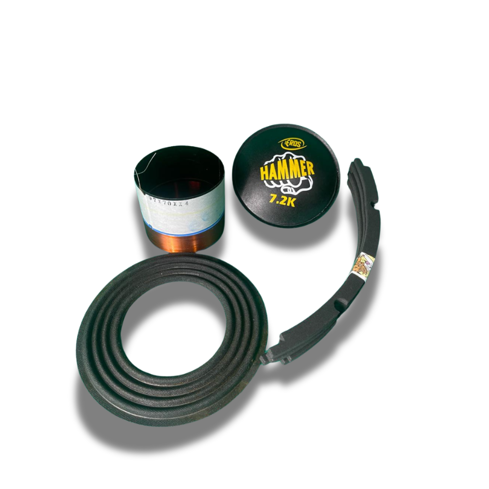 Kit Reparo Desmontado Para Alto-Falante 15" Eros Hammer 7.2K – 4 Ohms - 8 Ohms