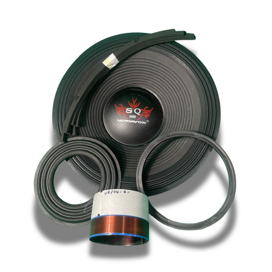 Kit Reparo Desmontado Para Alto-Falante 15" Ultravox SQ 1600 – 4 Ohms - 8 Ohms