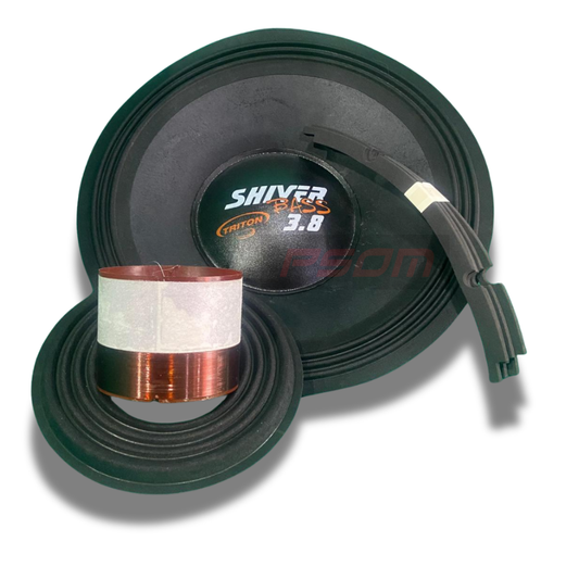 Kit Reparo Desmontado Para Alto-Falante 15" Triton Shiver Bass 3.8 – 4 Ohms - 8 Ohms