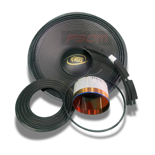 Kit Reparo Desmontado Para Alto-Falante 15" Eros GDS 1000 – 4 Ohms - 8 Ohms
