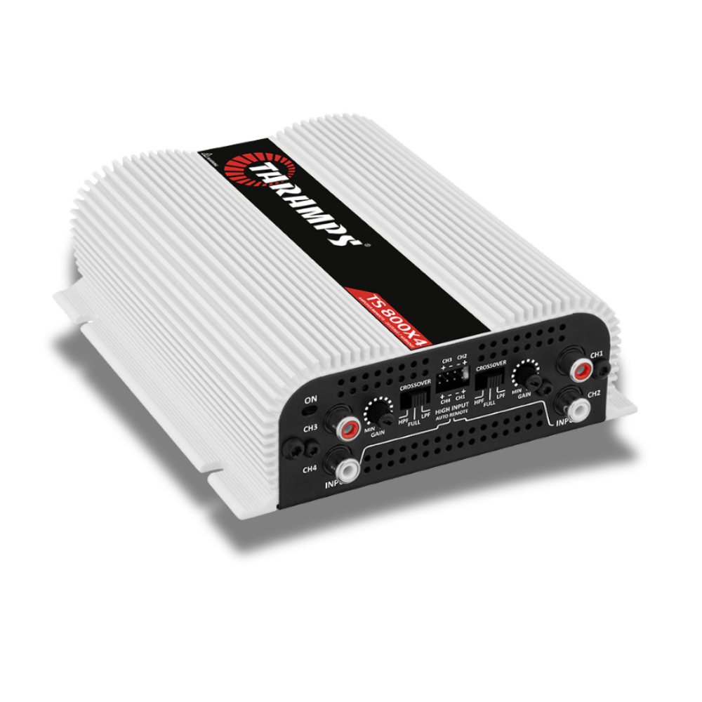 Módulo Amplificador Taramps TS 800X4 - 4 Canais – 2 Ohms