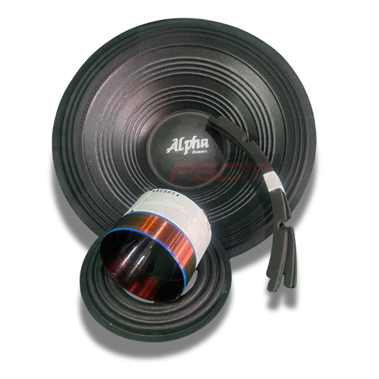Kit Reparo Desmontado Para Alto-Falante 15" Alpha Cromos/Khromus 1000 – 4 Ohms - 8 Ohms