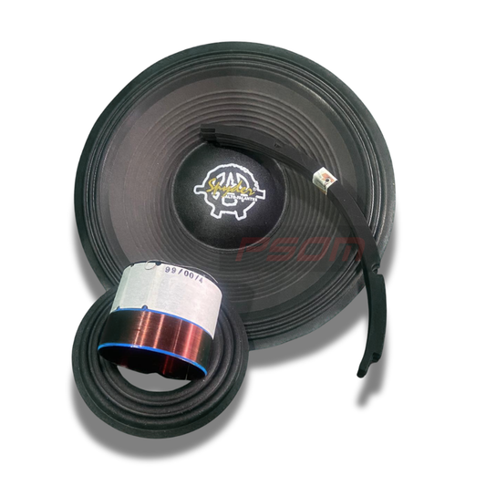 Kit Reparo Desmontado Para Alto-Falante 15" Spyder Kaos 1450 – 4 Ohms - 8 Ohms