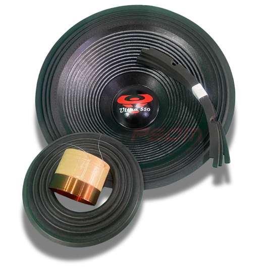 Kit Reparo Desmontado Para Alto-Falante 15" Ultravox 550 – 4 Ohms - 8 Ohms