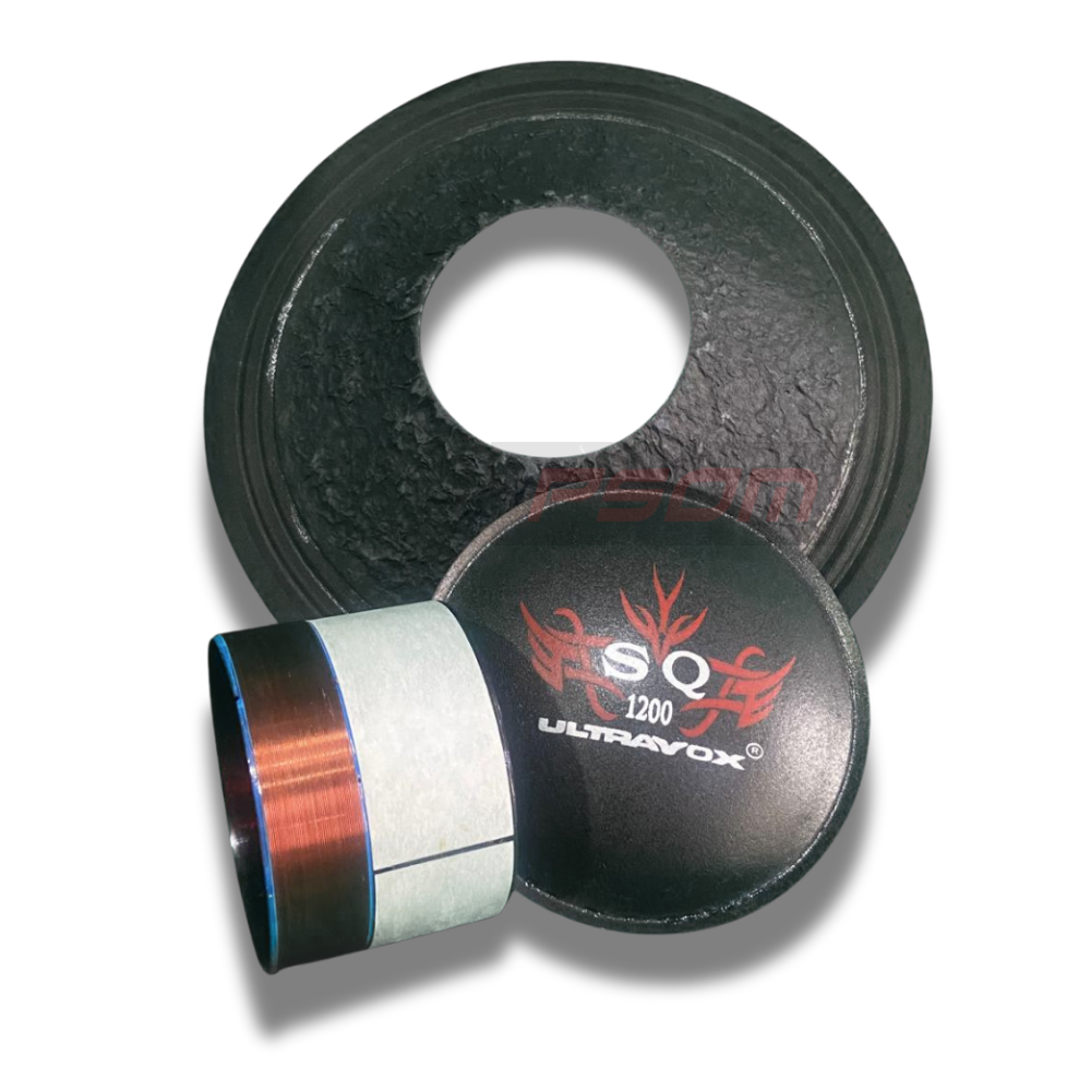 Kit Reparo Desmontado Para Alto-Falante 12" Ultravox SQ 1200 – 4 Ohms - 8 Ohms
