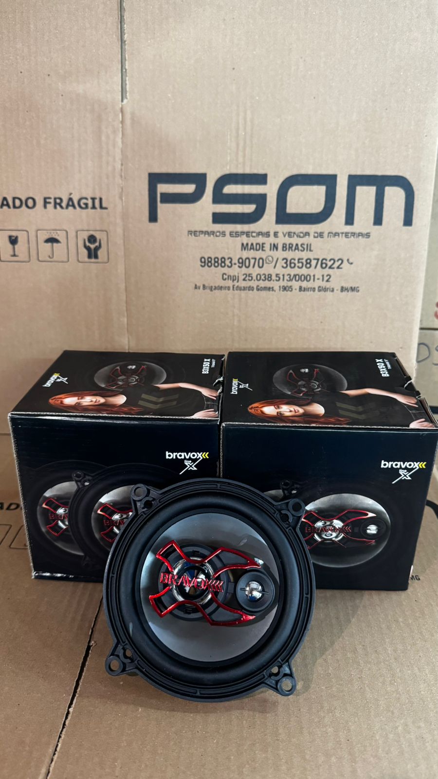 Alto falante 5 polegadas bravox 55 rms (Cópia)