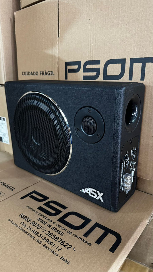 Caixa slim Sub de 8 polegadas ASX